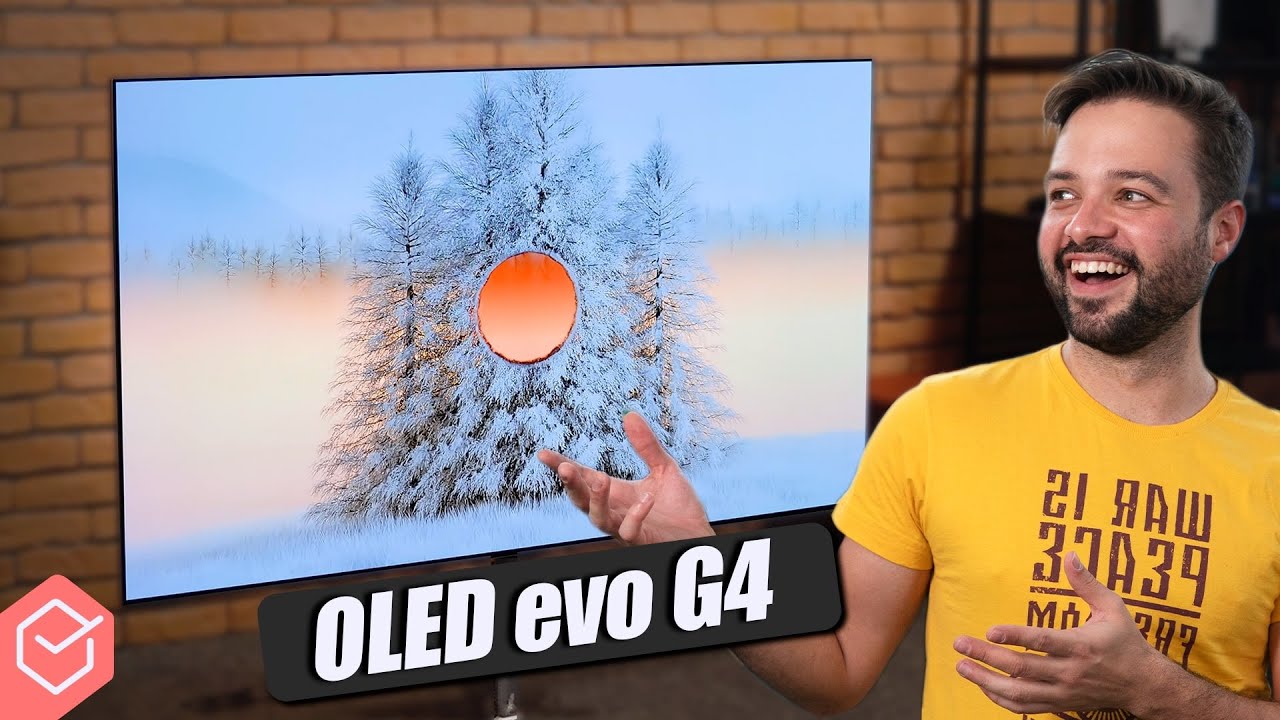 NOVA LG OLED evo G4! // 144Hz, MAIS BRILHO e INSTALAÇÃO INVISÍVEL! ⭐ A MELHOR TV 65 polegadas da LG!