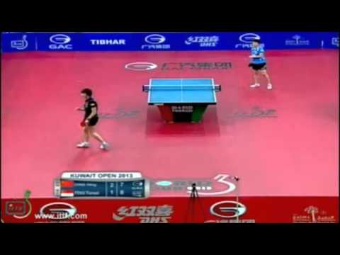 Kuwait Open 2013 Feng Tianwei vs. Ding Ning (Semifinal)