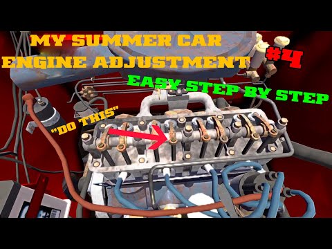 My Summer Car | How to adjust engine! Easy tutorial