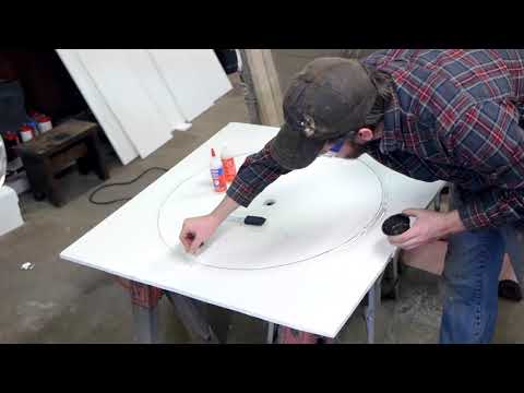 Making Solar Dish from Space Blankets