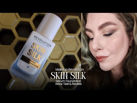 Makeup Revolution Skin Silk Serum Foundation Review & Wear Test