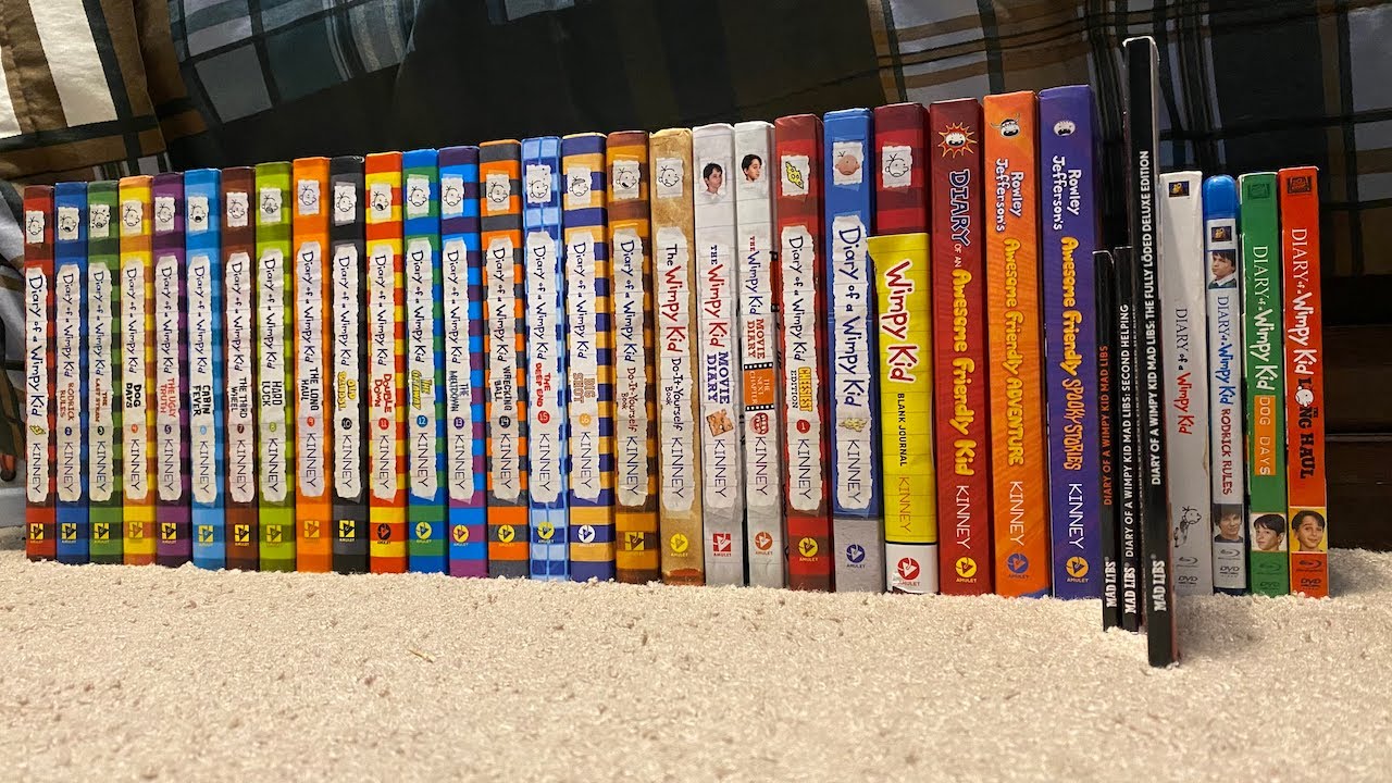 Watch video My Diary of a Wimpy Kid Collection (January 2022) (Redo) Now My Diary of a Wimpy Kid Collection (January 2022) (Redo)