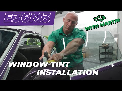 E36 M3 Window Tint with XPEL: Full Process with Martin