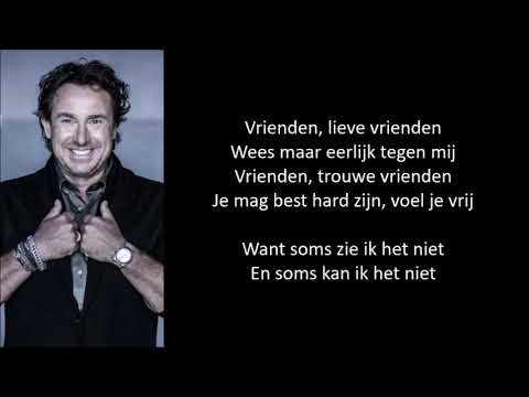 Marco Borsato - Vrienden ★ LYRICS