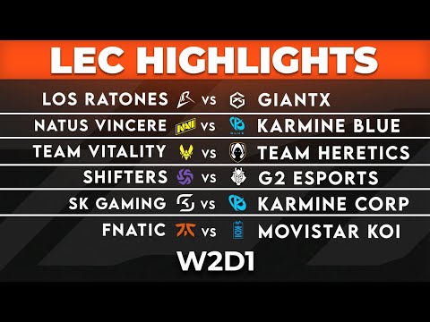 LEC Highlights ALL GAMES Week 2 Day 1 | LEC 2026 Versus by Onivia