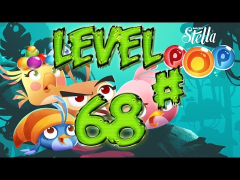 Let's Play Angry Birds Pop - Level 68 Walkthrough
