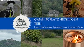 Campingplatz Hetzingen in der Eifel – 3 Tage an der Rur