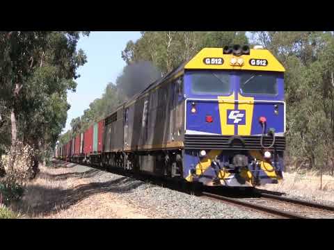 Deniliquin Rice Train between Bendigo and Echuca