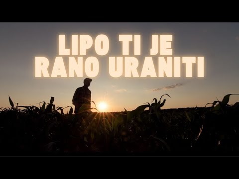 Zlatko Pejaković - Lipo ti je rano uraniti (Visual)