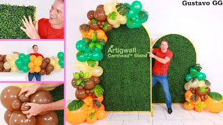 balloon decoration ideas ✨ Artigwall ✨balloon garland tutorial - balloon arch tutorial