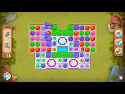 Gardenscapes level 12211 Gameplay #Bubunka