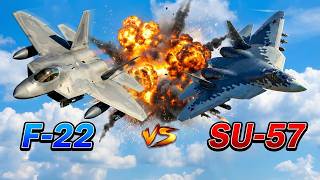 America's F-22 Outmatches Russia's Su-57 | Here's Why