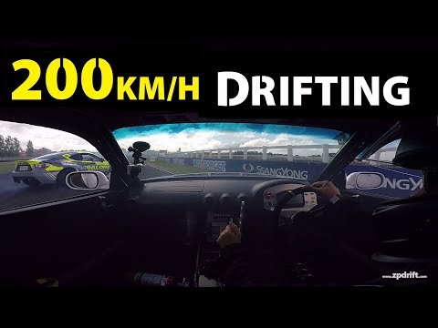 200km/h Drifting @ Pukekohe