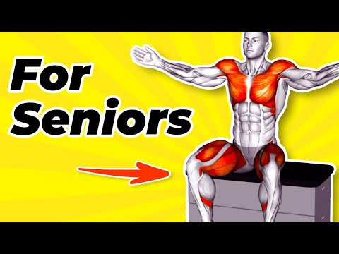 ➜ 10 EASY CHAIR EXERCISES for SENIORS With Music