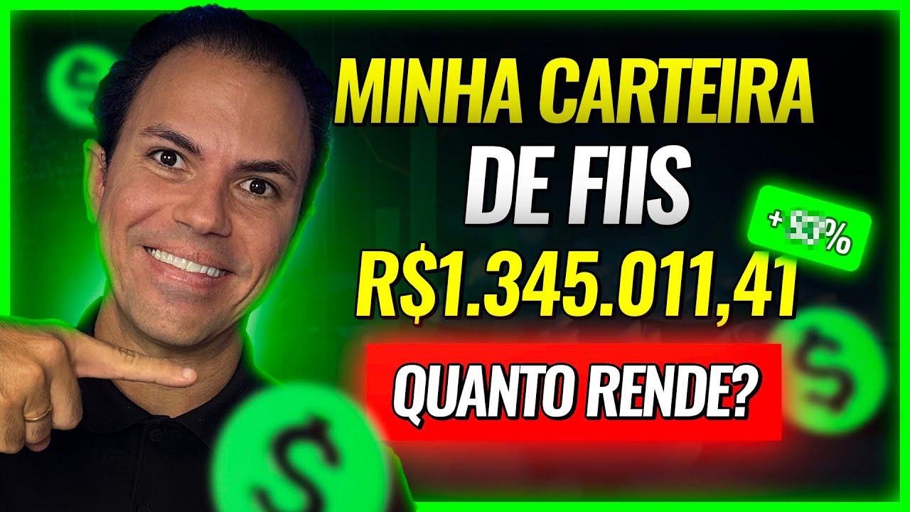 MINHA CARTEIRA DE FUNDOS IMOBILIÁRIOS | QUANTO RENDE DE DIVIDENDOS POR MÊS?