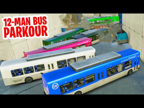 11 PERSONEN GO-IN-THE-HOLE MET DE BUS GAAT FOUT!