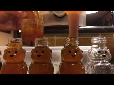 Oddly Satisfying: Pouring Honey in Fast Motion! (ASMR)
