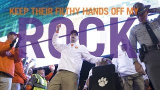 Howard&#39;s Rock &amp; Running Down the Hill (Clemson Football Intro 2018)