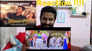 Open The Bottle Full Video Song Reaction | Natasaarvabhowma| Puneeth Rajkumar | Vijay Prakash