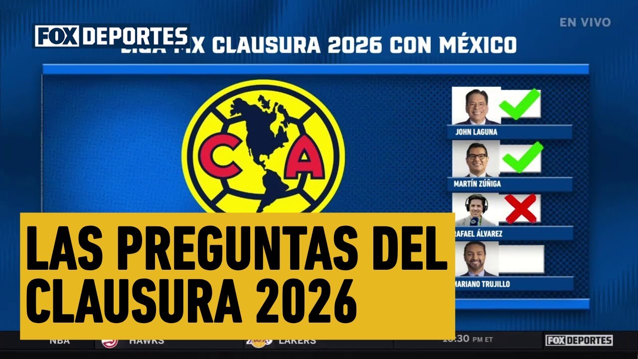 🚨🔥 TOLUCA, AMÉRICA, CRUZ AZUL, CHIVAS y las principales preguntas del CLAUSURA 2026 | Liga MX