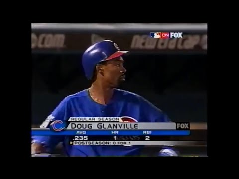 2003 NLCS Game 3 Chicago Cubs @ Florida Marlins - Oct. 10, 2003 - Doug Glanville, Mike Remlinger