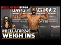 Weigh Ins | Bellator 245: Davis vs. Machida II