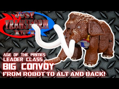 JUST TRANSFORM IT!: Age of the Primes Leader Big Convoy