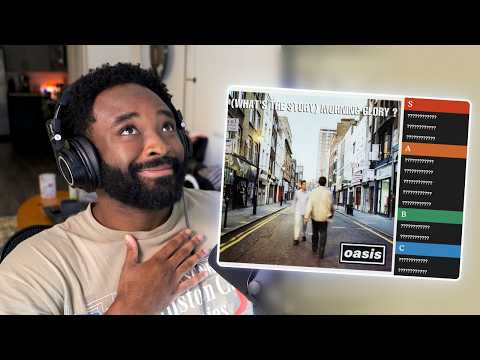 Sageistyping Reacts and Ranks EVERY song on What's The Story Morning Glory? - Oasis (first listen)