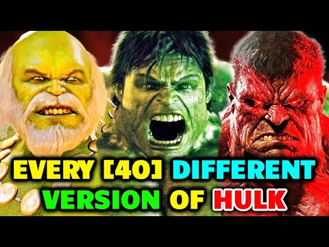40 (Every) Terrifying &  Monstrous Hulk Variants Who Could Destroy Entire Planets In Rage - Explored