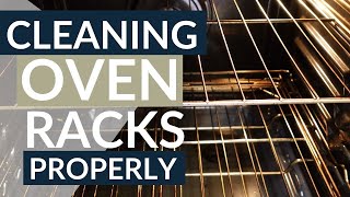 CLEANING OVEN RACKS: Proper and Easy Cleaning Method | No need to use a bathtub!!