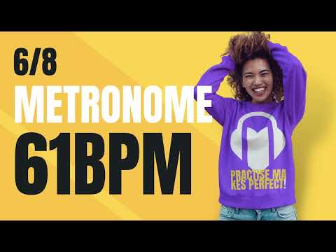 👉 6/8 METRONOME 61 BPM