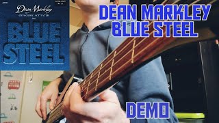 Video thumbnail for Dean Markley Blue Steel demo by JRB