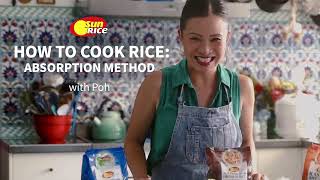 How To Cook Rice | Absorption Method