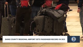 Dane County Regional Airport set all-time passenger record in 2025