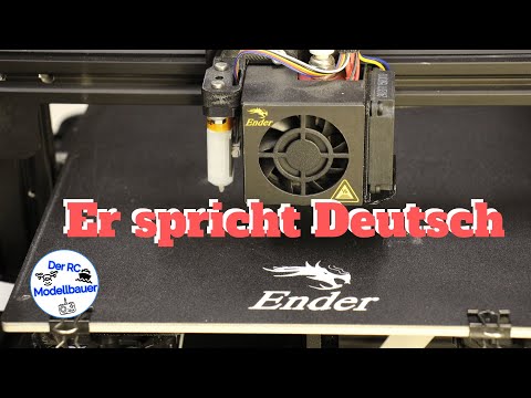 The Ender3 is getting a German firmware update 🥸