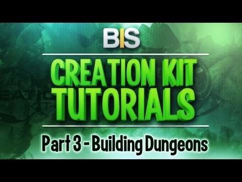 Skyrim Creation Kit Tutorials - Episode 3: Building A Dungeon