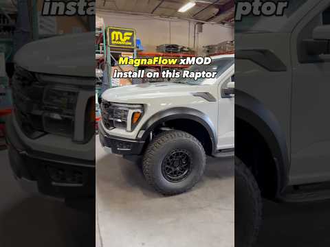 This ‘24 Raptor got a #MagnaFlow xMOD Series Cat-back (Part #19651) The best available for your rig!