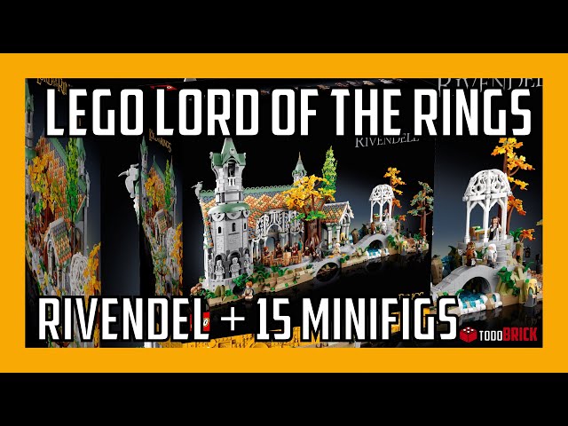 Vídeo relacionado con Marco de fotos acrílico para Lego El Señor de los Anillos: RIVENDELL 10316 (el juego de Lego no está incluido)