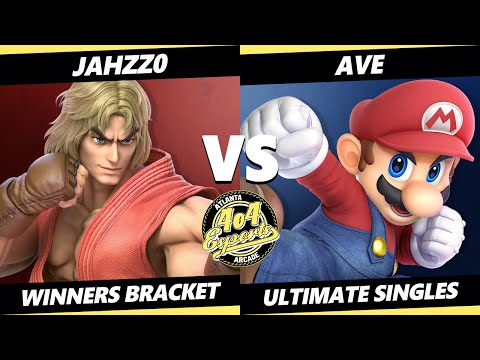 4o4 Smash Night 23 - Jahzz0 (Ken) Vs. Ave (Mario) - SSBU Ultimate Tournament