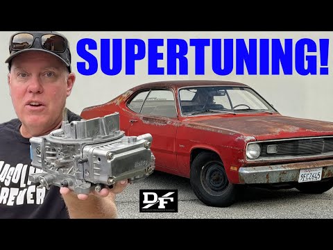 HOW TO TUNE A HOLLEY CARBURETOR! I’m Testing It On My Low-Buck Duster