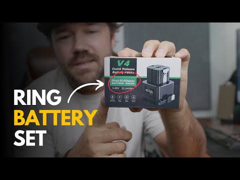 Ring Battery Quick Release: Easy Install & Charging Demo!