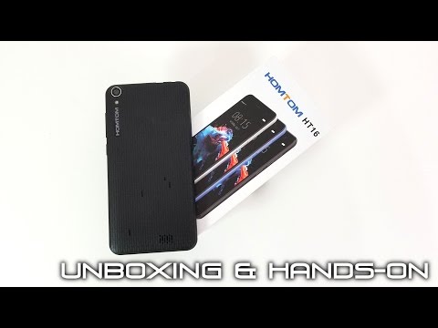Homtom HT16 UNBOXING and Hands-On - A $55 Phone!