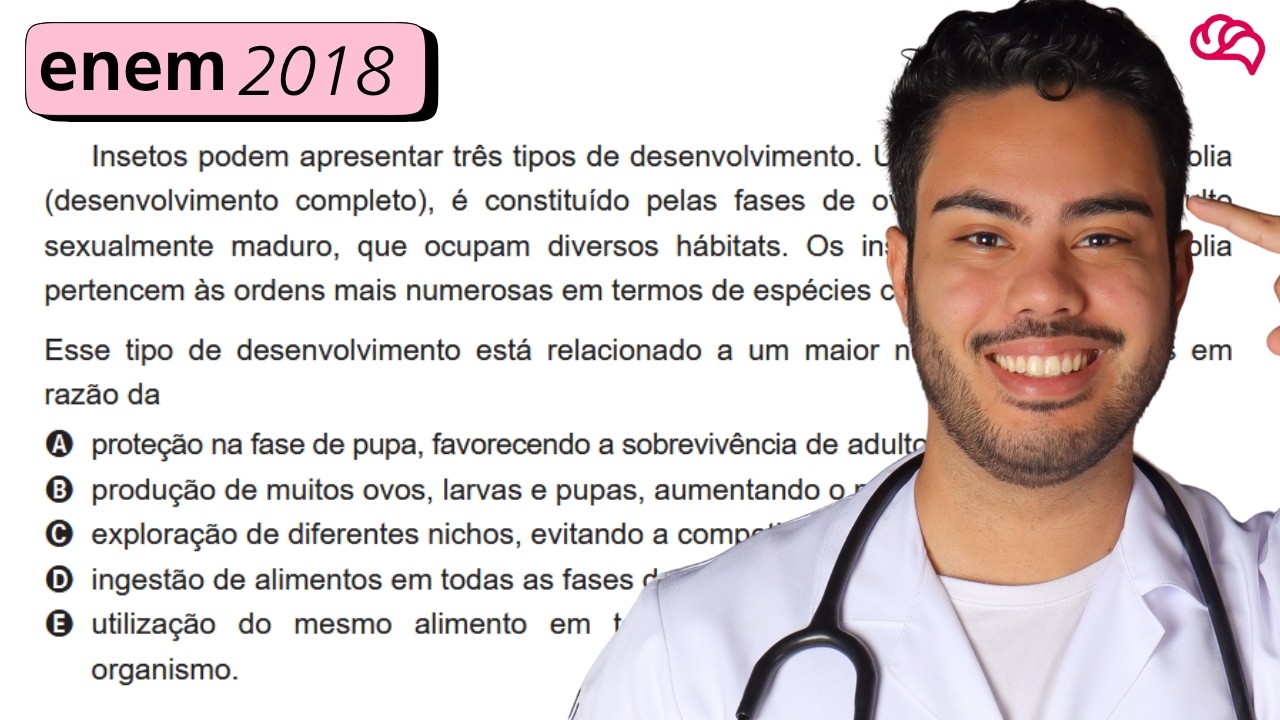 Resolução em Vídeo — Questão 133 ENEM 2018