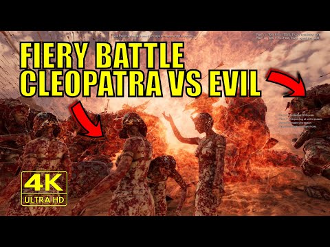 CLEOPATRA'S ARMY defend Egyptain Pyramids from EVIL ARMY | Ultimate Epic Battle Simulator 2 | UEBS2