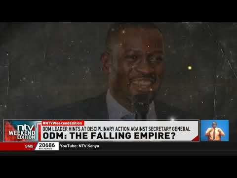 Oburu Oginga launches fierce attack on ODM Secretary-General Edwin Sifuna