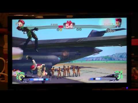 SSF4AE Evo2012 Quarter Finals - Xiaohai (Cammy) vs Kyabetsu (C. Viper)