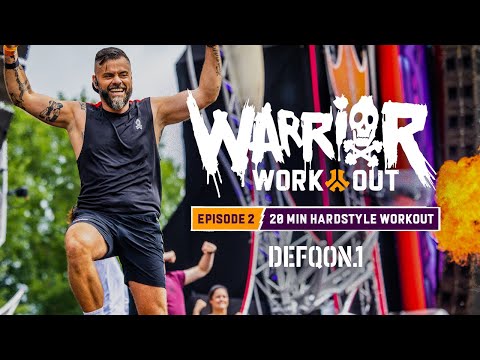 Warrior Workout | EPISODE 2 | 20 MIN Full Body Hardstyle Workout | Defqon.1 2022 - UV