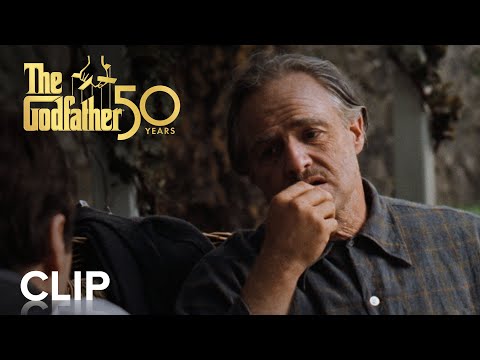 "Don Vito and Michael Corleone" Clip