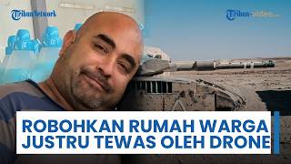 Drone Hizbullah Hantam Ekskavator & Tewaskan Kontraktor Israel yang Sedang Robohkan Rumah di Lebanon