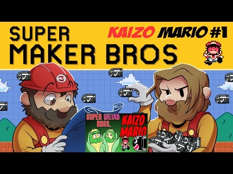 Super Mario Maker | Kaizo Mario Edition Ep. 1 | Super Beard Bros.